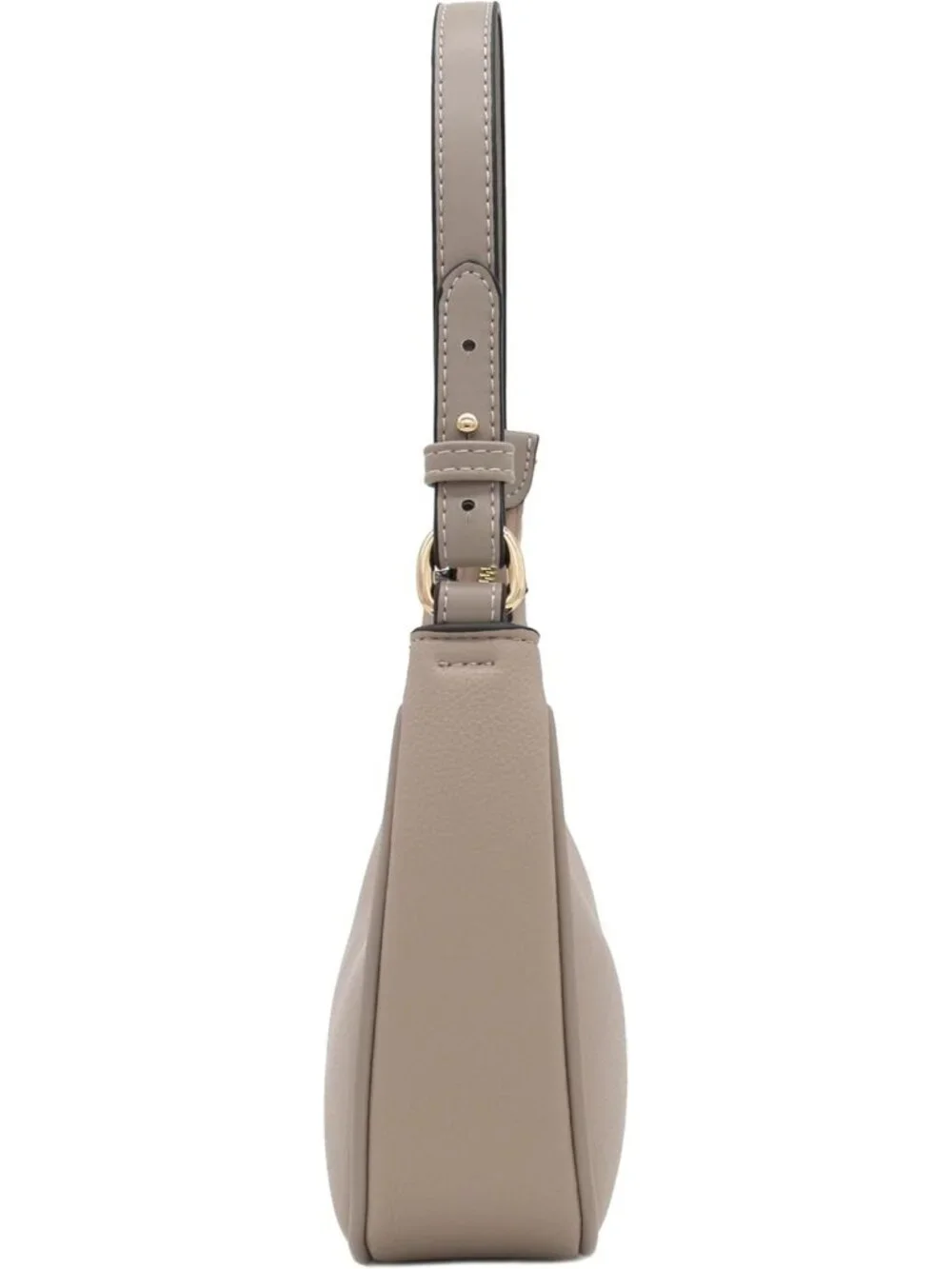 Women Travertine Small Crescent For Trendy Underarm Purse Zipper Shoulder Bag